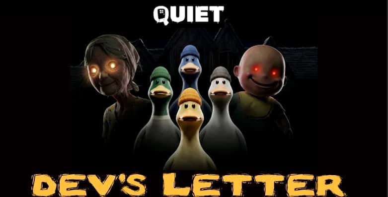 《QUIET》Steam测试10天破15万人,“说话会引怪”的外星鸭子跑出首轮热度